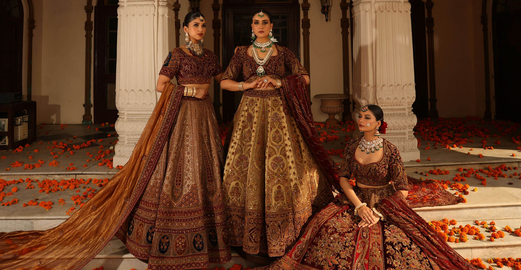 The Best Colours For Your Bridal Lehenga