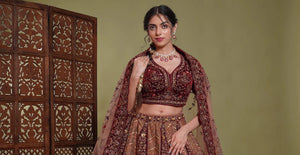 Top 10 Bridal lehenga under 1 lac