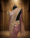 Designer Lavender Saree