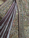 Designer Lavender Saree