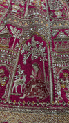 indian red colour lehenga for wedding and festive wear
